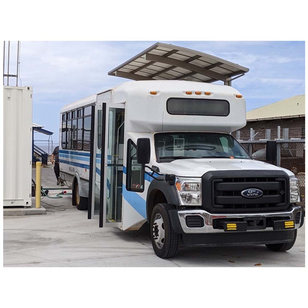 Hawai'i County's First Hydrogen Bus