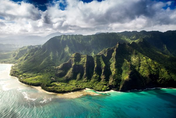 Hawai'i Mountains and Ocean